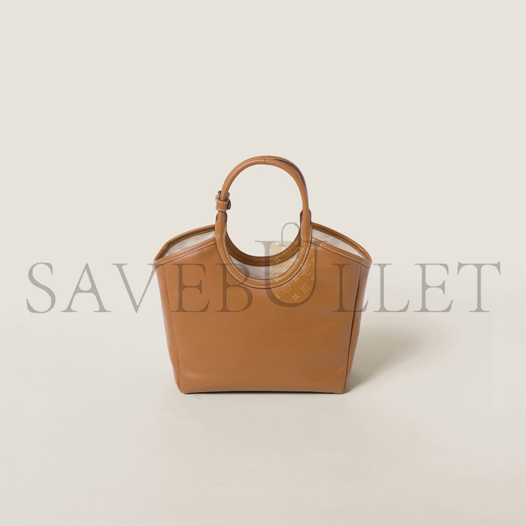 M1v M1v ivy leather bag 5ba284 (23.5*22*12cm)